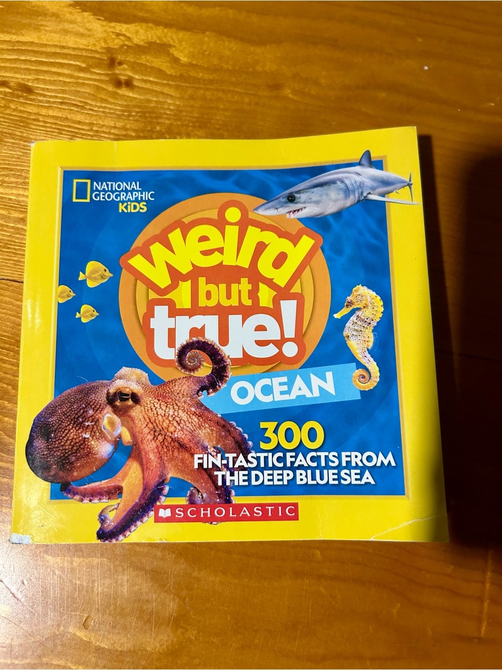 (3/$10) National Geographic Weird but True! Ocean - Yellow Cover